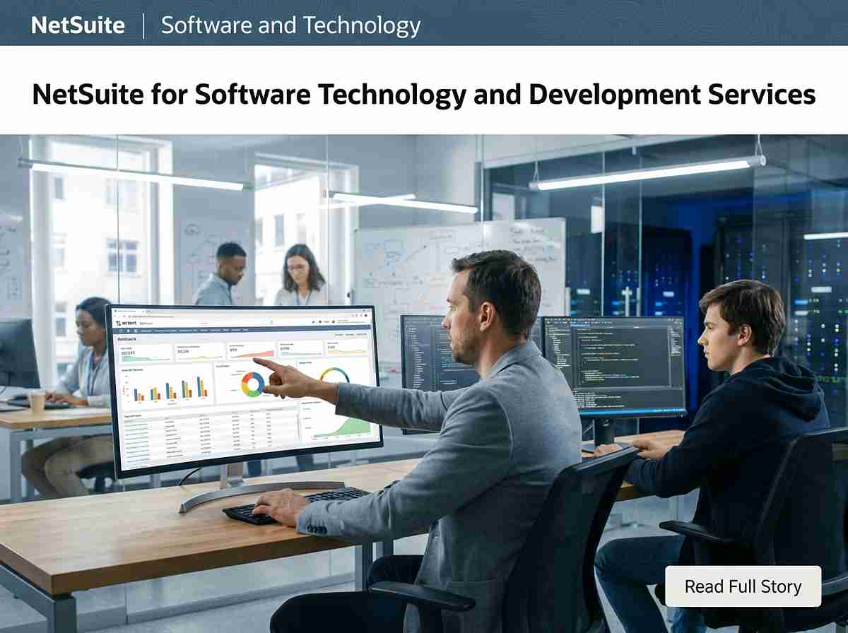 NetSuite for Software Technology and Development Services